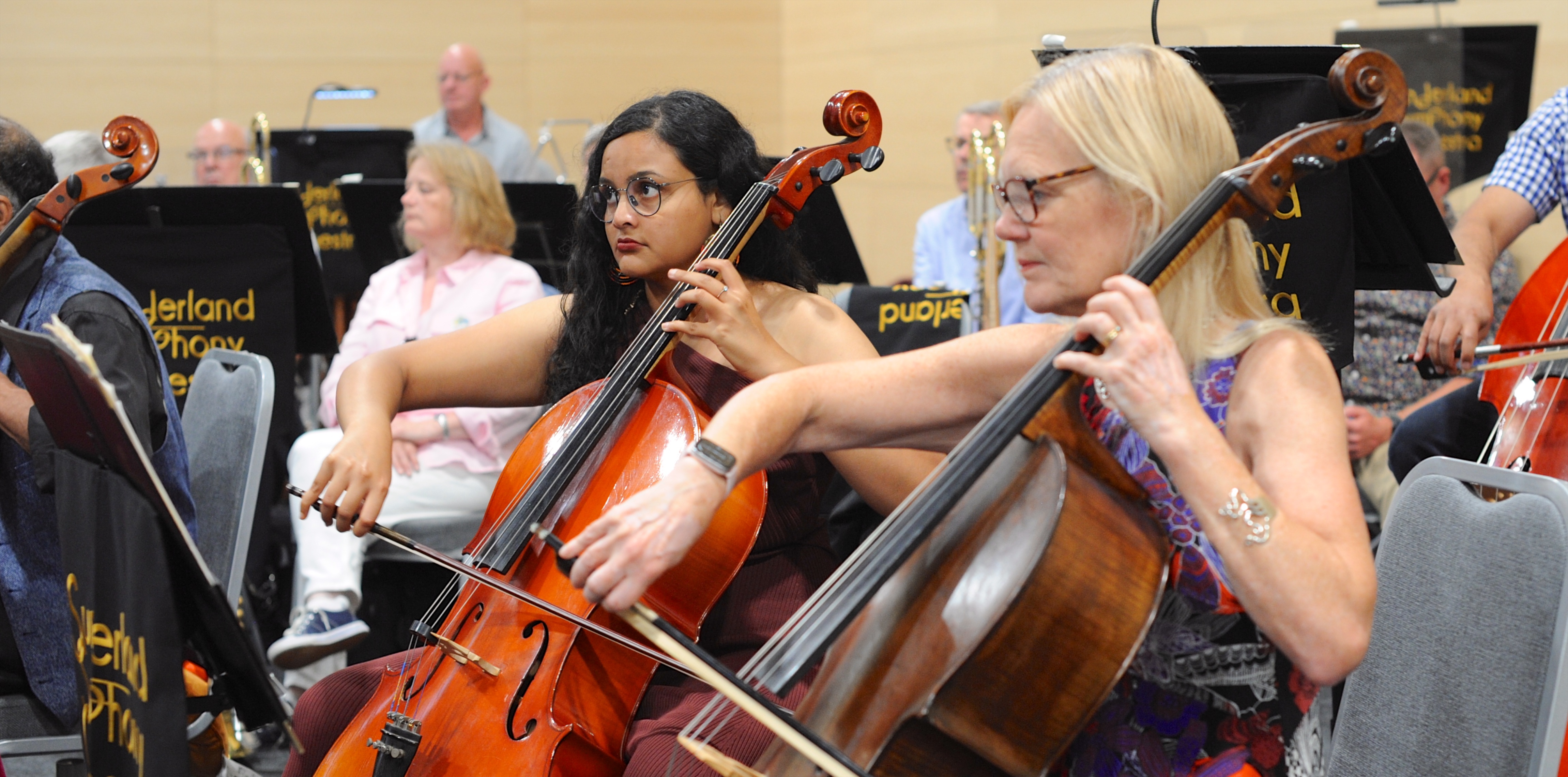 Sunderland Symphony Orchestra musicians